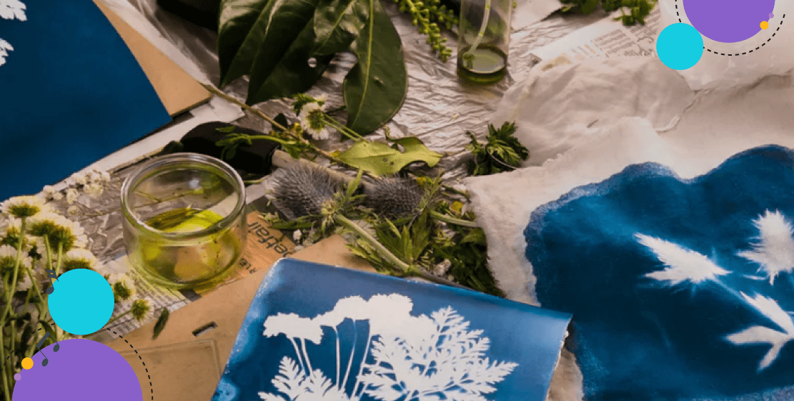 Muestra fotográfica: Cianotipias de la naturaleza | Duoc UC sede San Carlos de Apoquindo